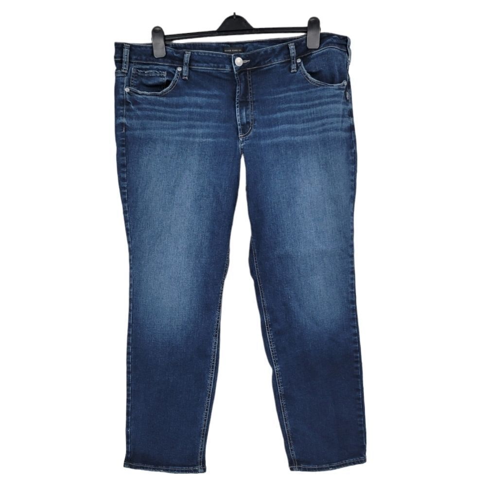 SILVER Jeans Suki Straight Women's Plus Size 24